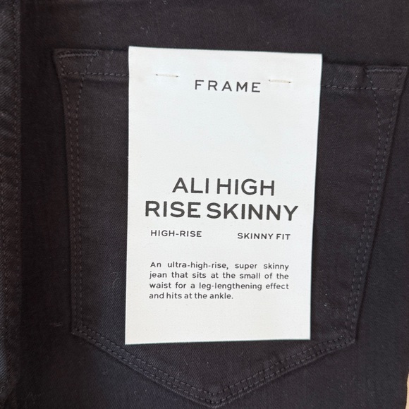 Frame Denim Women's Dark Jeans - Picture 4 of 4